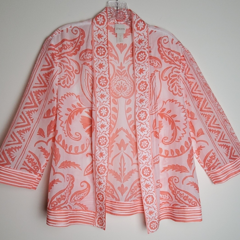 Chico's Kimono Size Medium (1)